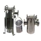 Tipo industrial do filtro cartucho de aço inoxidável da cesta SS304 do saco da água da filtragem de alta pressão pre 32 polegadas 5 mícrons