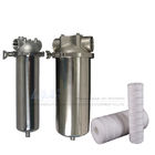 3/4&quot; alojamentos de filtro do cartucho do NPT 10Inch para o filtro de água plissado 5 mícrons