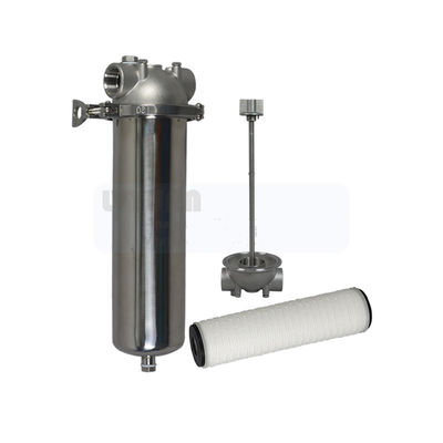 Da água tratamento 2mm pre 30 40 alojamento de filtro do RO da polegada SS316L